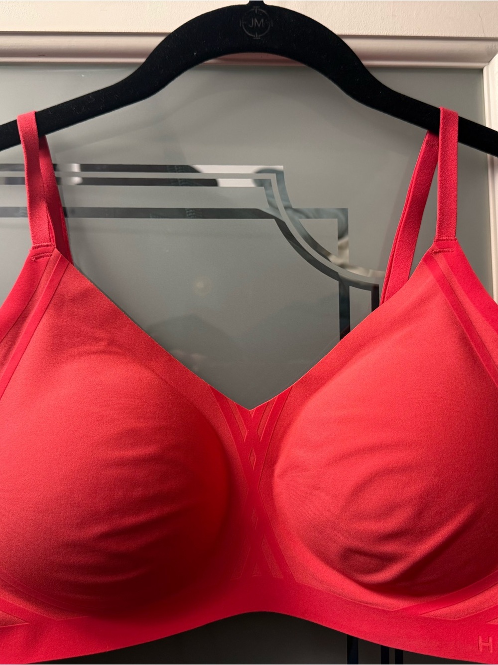 Honeylove Seamless Red Wireless Bra